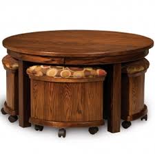 Shop wayfair for the best coffee dining table combo. Adjustable Amish Coffee Tables With Ottomans Handmade Cabinfield Fine Furniture