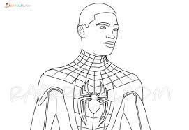 Miles morales coloring pages young spider man is shared in category milesmorales coloring pages at 2019 05 16 15 13 04. Miles Morales Coloring Pages Free Printable New Spider Man