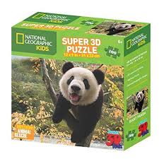This stunning high gloss puzzle captures the colour and detail that's needed to illustrate this enigmatic frontier that has captured the. National Geographic Super 3d Kids 100 Pc 3d Puzzle Ages 5 12 X 9 Panda Design Buy Online In Angola At Angola Desertcart Com Productid 41371516