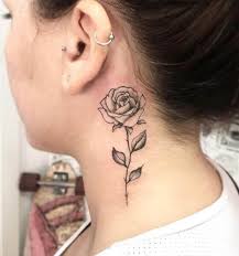 You don't have to overdo anything; 30 Attractive Neck Tattoo Designs With Meaning For Women