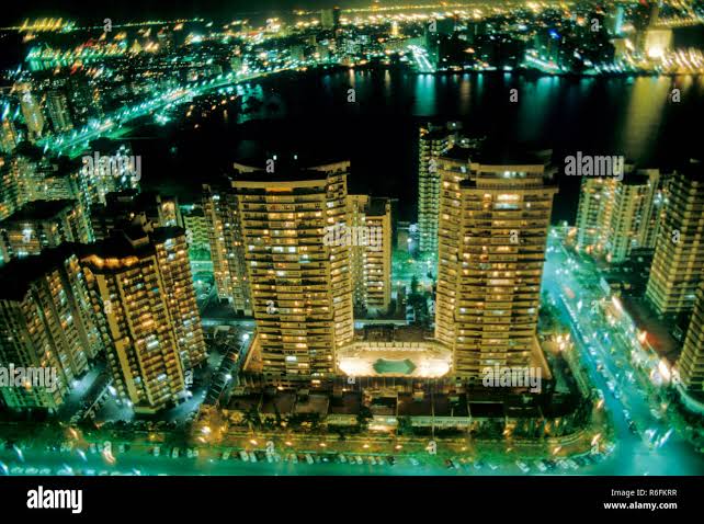 Bombay Mumbai at night, Maharashtra, India Stock Photo - Alamy