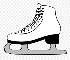Draw several horizontal & vertical lines. White Ice Hockey Skates Free Image Ice Skate Clipart Png Download 5273902 Pinclipart
