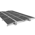 East West Dual Tilt Solar Ballast Mounting System for Flat ...