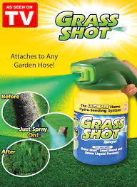 Lawn experts like professional hydroseeding companies in texas are a valuable ally for improving the appearance of your lawn, but there are some home improvement stores that sell or rent hydroseeding equipment to the public. Grass Shot As Seen On Tv