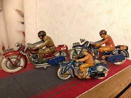 My Tippco Love It Toy Motorcycle Tin Toys Vintage Toys
