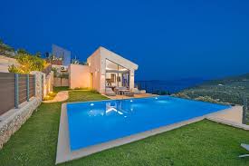 A good aboveground pool can be bought for a large pool enclosures do provide an option that is somewhere between an indoor and an outdoor. The Dynasty Villas Villa Fallon 3 Bedroom Villa With Infinity Pool Updated 2021 Tripadvisor Sivota Vacation Rental