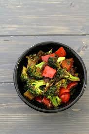 Broccoli Sabzi Indian Spiced Broccoli And Red Pepper Sir Fry Sabzi Recipe Broccoli Indian Recipes Vegetarian Recipes