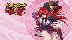 Rias Gremory Y Issei Highschool Dxd Dxd Anime