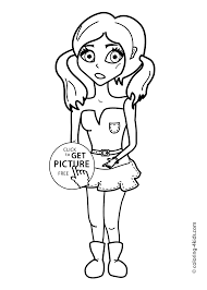 Click on the free girls colour page you would like to print or save to your. Cute Coloring Pages For Girls Printable Coloring Pages For Kids Free Coloing 4kids Com