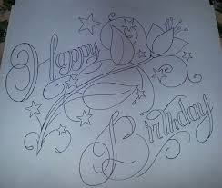 Happy birthday graffiti :) 9/10/14. Yessica S Art Happy Birthday
