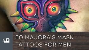 What does a samurai mask represent? 50 Majora S Mask Tattoos For Men Youtube