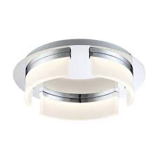 These features tend to blend in. Patriot Lighting Selah Chrome Led Flush Mount Ceiling Light At Menards