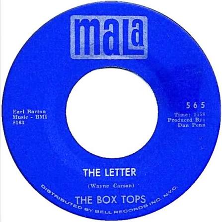 The Box Tops - The Letter (Upbeat 1967)