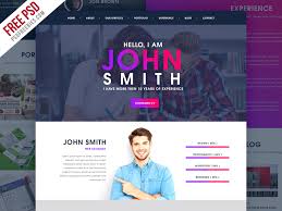 We've gone through and categorized the best ones, identifying each resource. Creative One Page Portfolio Website Template Free Psd Psdfreebies Com
