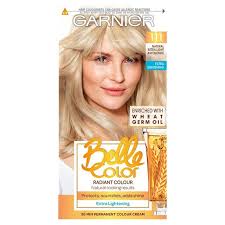 So, probably my most asked question on social media is, do i actually dye my own hair using garnier nutrisse blonde? Garnier Belle Color Extra Light Ash Blonde 111 Morrisons