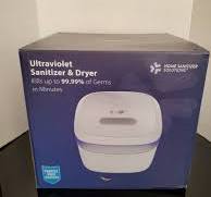 Home Sanitizer Solutions UV Sanitizer Box & Dryer Device model: UV-6902 New