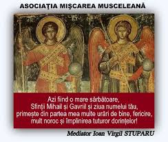 Găsiţi mai jos o selecţie de mesaje de sfinţii mihail şi gavriil, pentru cei peste 1,3 milioane de români care poartă numele de mihail, gavril, mihai, mihaela, michi, mişa, mihăiţă, mişu, mihnea. Miercuri 8 Noiembrie SfinÈii Arhangheli Mihail Èi Gavriil Ziarexclusiv