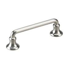 Richelieu | cabinet handles most orders ship out same day. Richelieu Hardware 3 In 76 Mm Center To Center Brushed Nickel Traditional Drawer Pull Bp873195 The Home Depot