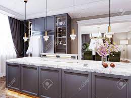 Twitpic was a website and app that allowed users to post pictures to the twitter microblogging service, which at the time of twitpic's creation could not be posted to twitter directly. A Modern Kitchen Island Made Of Wooden Panels With A Chamfer Of Gray Color With A