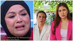 Viral Betharia Sonata Cium Kaki Ibu Rinoa Aurora, Minta Damai Supaya Leon  Dozan Dibebaskan?