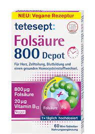 Vitamine Mineralstoffe Schwanger Folsaure 800 Depot Tetesept