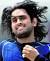Stylish Ms Dhoni Long Hair