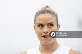 Maria Sakkara of Greece after winning her match against Arantxa Rus of the  Netherlands (not shown)