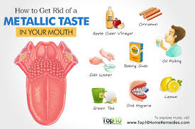 How To Get Rid Of A Metallic Taste In Your Mouth Top 10 Home Remedies Metallic Taste In Mouth Mouth Tastes Like Metal Bitter Taste In Mouth
