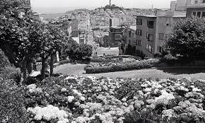 Dig for caramel flavored gold coins in a belgian chocolate flavored ice cream with a crunchy cookie ribbon. Lombard Street S Twisted Traffic History An Archive Deep Dive On Sf S Crookedest Road