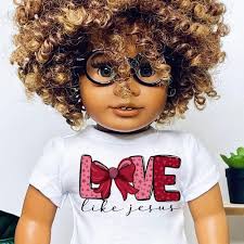 Christmas Tree Merry Christmas Holiday Graphic Tee 18 Inch Dolls Fits Most  18 Inch Dolls, DOLL NOT INCLUDED