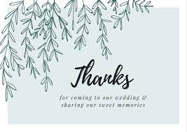 Personalized wedding thank you card wording examples like the one below is for handy creatives. Wedding Gift Thank You Message Wording For Cards