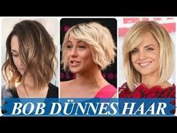 Schnappen sie sich dafür den lockenstab und drehen sie leichte wellen in. Die Schicke 20 Ideen Zu Bob Fur Rundes Gesicht Youtube