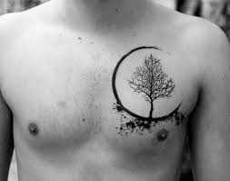 53 Jaw Dropping Chest Tattoos For Men Chest Tattoo Men Tree Tattoo Men Tattoos