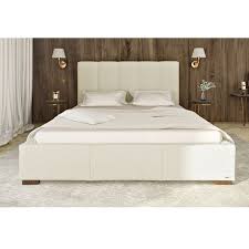 cadres de lit lit coffre onyx toucher lin beige 180x200 cm bazarchic lit coffre lit cadre de lit