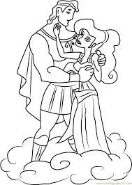 You need to use these picture for backgrounds on personal. Hercules And Megara Are In Love Coloring Page For Kids Free Hercules Printable Coloring Pages Online For Kids Coloringpages101 Com Coloring Pages For Kids