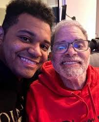 He took his whole face.