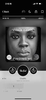 Highly recommend picking up Viola Davis' memoir, Finding Me. I listened