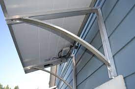 A wide variety of solar awning bracket options. Solar Awning Bracket Pv Shade Structure Store Front Windows