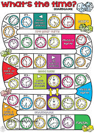 What S The Time Boardgame Math Board Games Math Lessons Time Worksheets