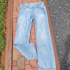 Big Star Mens Distressed Pioneer Jeans Size 32 L
