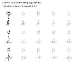 Bagi orang yang sudah dewasa, menulis mungkin adalah hal yang sudah biasa dan mudah. Huruf Besar Dan Kecil Sambung
