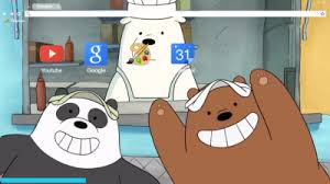 Animated wallpaper is a cross between a screensaver and desktop wallpaper. We Bare Bears Chrome Themes Themebeta