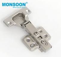 Monsoon Iron Concealed Furniture Hardware Kitchen Cupboard Closet Clip on  Hydraulic One Way Soft Close Hing Wardrobe 35mm Cup Auto Door Cabinet Hinge