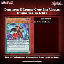 Discuss tactics, episodes, decks, or whatever you'd like. Yu Gi Oh Card Games Konami Europe On Twitter Attention Duelists The Yugiohtcg Forbidden Limited List Has Been Updated These Changes Go Into Effect On 1st Of July 2021 Full List Can Be