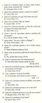 Perguntas Perguntas E Respostas Biblicas Historias Biblicas Perguntas Biblicas