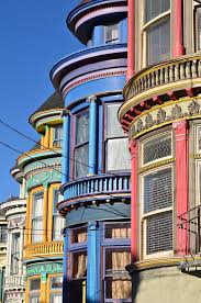 San Francisco Ca Etats Unis Californie Paysage Couleurs Maison Road Trip Ouest Usa
