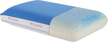 Columbia cooling sheet set or pillowcases. Amazon Com Columbia Cooling Gel Memory Foam Pillow Comfortable And Supportive With Cooling Breathable Features Removable Washable Cover Queen Home Kitchen
