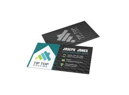 Our sample kit contains a selection of shapes, papers and special finishes. Awesome Roofing Business Card Template Mycreativeshop