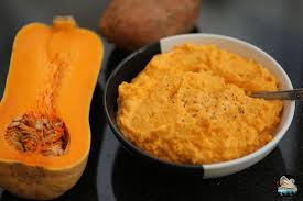 Puree Butternut Patates Douces Recette Puree Butternut Puree Patate Douce Butternut
