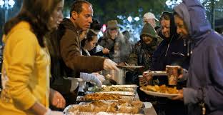 Asking strangers for food vs asking the homeless for food! Santa Monica Centric Vegan Meals For Homeless Now Served With A Side Of Social Services